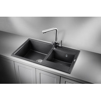 Кухонная мойка Granula GR-8201 (черный) - фото2