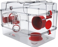 Клетка Zolux Rody 3 Solo 206015 (рубиново-красный) - фото, картинка Клетка Zolux Rody 3 Solo 206015 (рубиново-красный) - фото