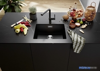 Кухонная мойка Blanco Subline 500-U 527353 (искусственный гранит, вулканический серый) - фото2, картинка2 Кухонная мойка Blanco Subline 500-U 527353 (искусственный гранит, вулканический серый) - фото2