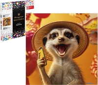 Алмазная мозаика Феникс+ Веселый сурикат 70834 - фото2