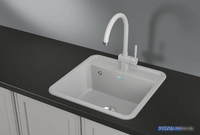 Кухонная мойка Granula 5001 (белый) - фото2