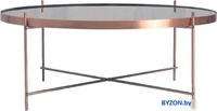 Журнальный столик Bergenson Bjorn Josen TAI-JS-TBL-MTMR-PNK-84 (розовый/медный) - фото