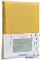 Постельное белье Sofi De MarkO Premium Mako 180х230 Пр-Пм-гр-180х230 (горчичный) - фото2