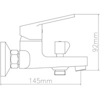 Смеситель Voda Level LV54acs - фото2, картинка2 Смеситель Voda Level LV54acs - фото2