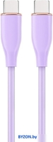 Кабель Cablexpert CC-USB2S-CMCM-1.5M-P USB Type-C - USB Type-C (1.5 м, сиреневый) - фото