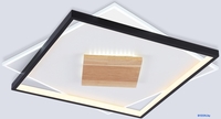 Подвесная люстра Ambrella FL4791 WH/BK/WD (белый/черный/дерево) - фото, картинка Подвесная люстра Ambrella FL4791 WH/BK/WD (белый/черный/дерево) - фото
