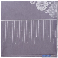 Скатерть Tkano New Year Essential TK21-TC0025 (фиолетово-серый/ледяные узоры) - фото