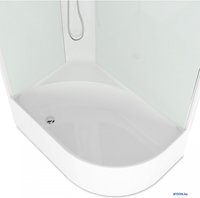 Душевая кабина Domani-Spa Delight Slim 128 High L DS01DS128LHWM00 - фото2