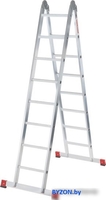 Лестница-трансформер Новая высота NV 331 шарнирная 2x9 ступеней - фото