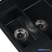 Кухонная мойка Wisent 580-25WQ (с сифоном GER011) - фото2