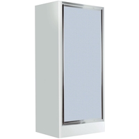 Душевая дверь Deante Flex 80 KTL 612D (хром/матовое) - фото