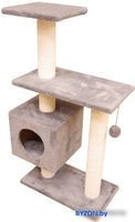 Комплекс Cat House Буран 1.06 (бежевый) - фото, картинка Комплекс Cat House Буран 1.06 (бежевый) - фото