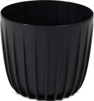 Кашпо Lamela Mira 130 LA514-04 (черный) - фото