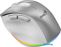Мышь Genius Ergo 9000S Pro (серебристый) - фото2