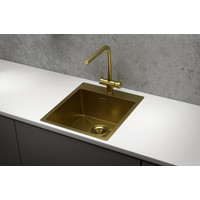 Кухонная мойка Granula GR-4600 (золото сатин) - фото2