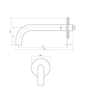 Излив Omnires WDYGR - фото2, картинка2 Излив Omnires WDYGR - фото2