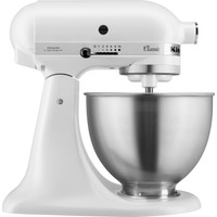 Кухонная машина KitchenAid 5K45SSEFW - фото, картинка Кухонная машина KitchenAid 5K45SSEFW - фото