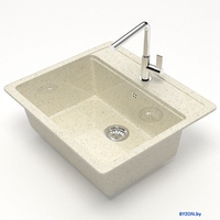 Кухонная мойка MARRBAXX 9/Q2 F009Q002 (бежевый) - фото2