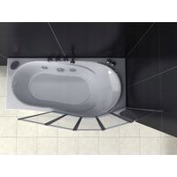 Душевая шторка Rea Idea 120 (хром/прозрачное стекло) - фото2