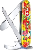 Складной нож Victorinox My First Victorinox 0.2373.E3 (желтый/красный) - фото