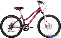 Велосипед Novatrack Jenny Pro D new 2023 (вишневый) - фото, картинка Велосипед Novatrack Jenny Pro D new 2023 (вишневый) - фото
