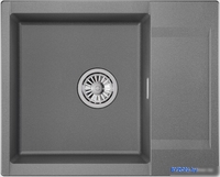 Кухонная мойка Granula ES-6202 (графит) - фото2