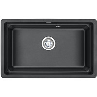 Кухонная мойка Granula KS-7303 (черный) - фото