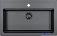 Кухонная мойка Alveus Atrox 40 (угольный G91) - фото