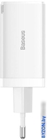 Сетевое зарядное Baseus GaN5 Pro Fast Charger 2C+U 65W (белый) - фото, картинка Сетевое зарядное Baseus GaN5 Pro Fast Charger 2C+U 65W (белый) - фото