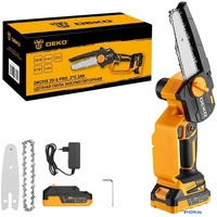 Аккумуляторная пила Deko DKCHS 20-6 Pro 083-2011 (с 2-мя АКБ) - фото