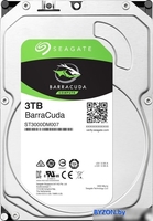 Жесткий диск Seagate BarraCuda 3TB ST3000DM007 - фото