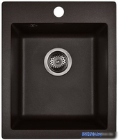 Кухонная мойка Wisent 420-27W (с сифоном GER013) - фото