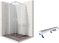 Душевой уголок Ambassador Set 14011103-ST11 - фото