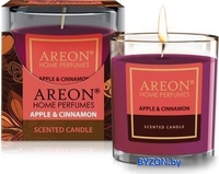 Ароматизированая свеча Areon Apple & Cinnamon CR01 (120г) - фото, картинка Ароматизированая свеча Areon Apple & Cinnamon CR01 (120г) - фото