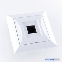 Розетка компьютерная Timex Opal OPBL-GTP12 (белый) - фото2