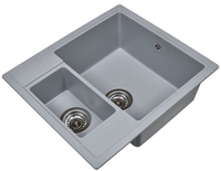 Кухонная мойка Wisent 580-29WQ (с сифоном GER011) - фото2