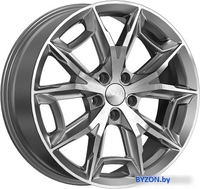 Литые диски SKAD Паркер 19x7.5" 5x108мм DIA 67.1мм ET 45мм Алмаз Графит - фото