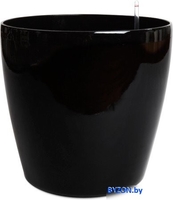 Вазон Forgarden Classic BF00867 (черный глянцевый) - фото, картинка Вазон Forgarden Classic BF00867 (черный глянцевый) - фото