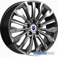 Литые диски K&K Атакама 17х6.5" 5х114.3мм DIA 67.1мм ЕТ 49мм Дарк Платинум - фото