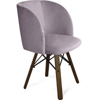 Стул Sheffilton SHT-ST33/S70 (сиреневая орхидея/темный орех/черный) - фото