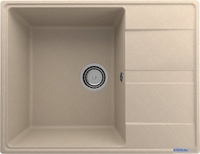 Кухонная мойка Ulgran Quartz Prima 650-03 (десерт) - фото