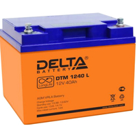 Аккумулятор для ИБП Delta DTM 1240 L (12В/40 А·ч) - фото