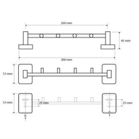 Крючок для ванны Bemeta Niki 153105112 - фото2