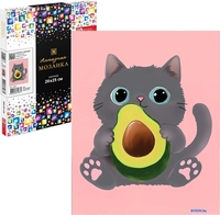 Алмазная мозаика Феникс+ Кот и авокадо 70835 - фото2