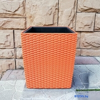 Вазон Forgarden BF00013 (оранжевый) - фото2, картинка2 Вазон Forgarden BF00013 (оранжевый) - фото2