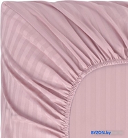 Постельное белье Sofi De MarkO Морган 160х200х30 Пр-Мг-пр-160х200х30 (пепельно-розовый) - фото