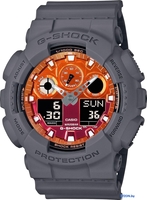 Наручные часы Casio GA-100FL-8A - фото, картинка Наручные часы Casio GA-100FL-8A - фото