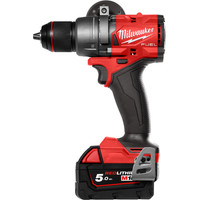 Дрель-шуруповерт Milwaukee M18 FUEL M18FDD3-502X 4933479863 (с 2-мя АКБ 5 Ач, кейс) - фото2