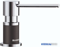 Дозатор для жидкого мыла Blanco Lato (хром/антрацит) - фото