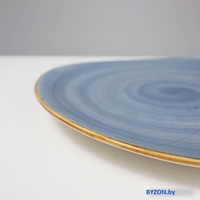 Блюдо AksHome Vital 26x26x2 (синий) - фото2